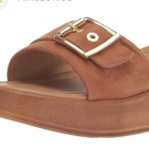 Seychelles Brown Slide Sandals